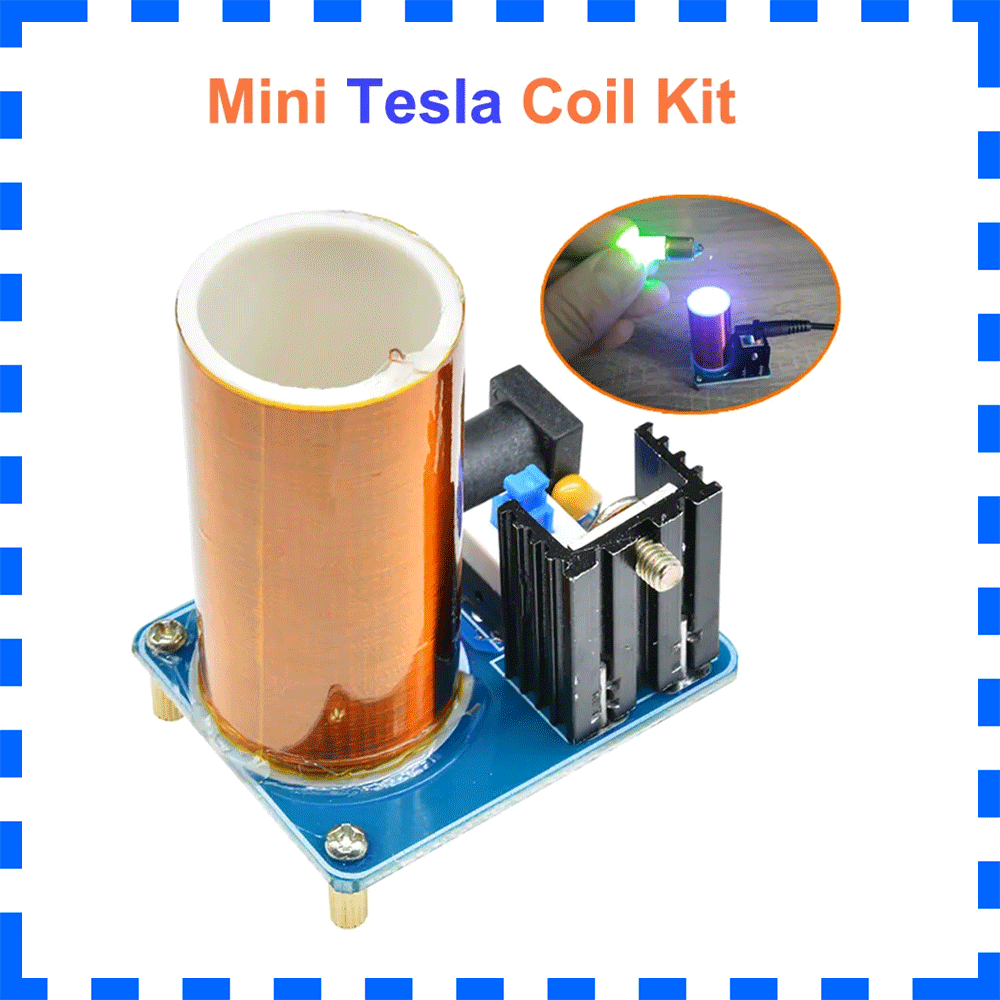 Coil Building Kit - BD243/BD243C Mini Tesla Coil Kit Magic