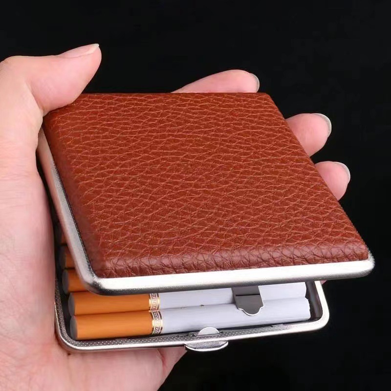 Metal Cigarette Case 20pcs Lea - Smoking & Vaping Accessories のレビューと価格