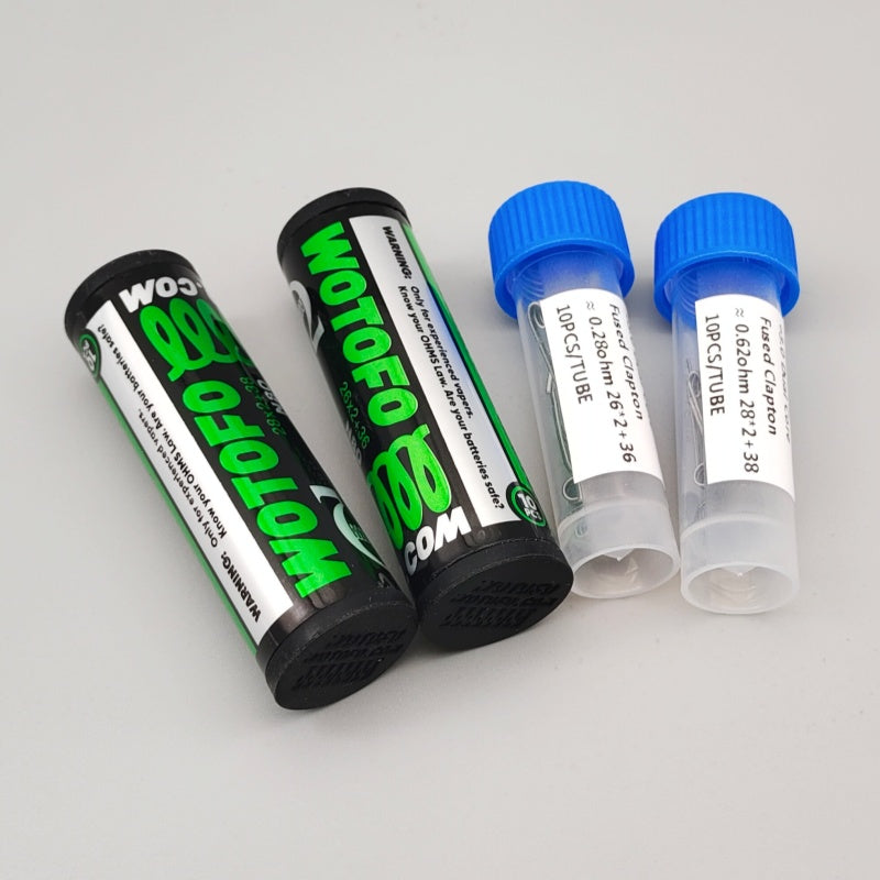 Ni80 Dual Core Fused Clapton H - Clapton Wire Pre Built のレビューと価格