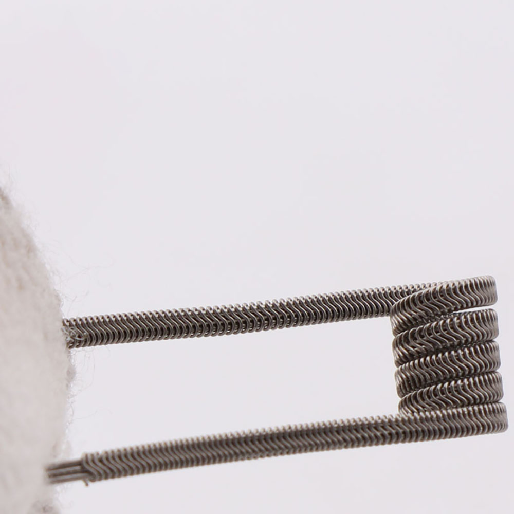 NEW XFKM 50PCS/box NI80/A1/SS3 - Clapton Wire Pre Built のレビューと価格