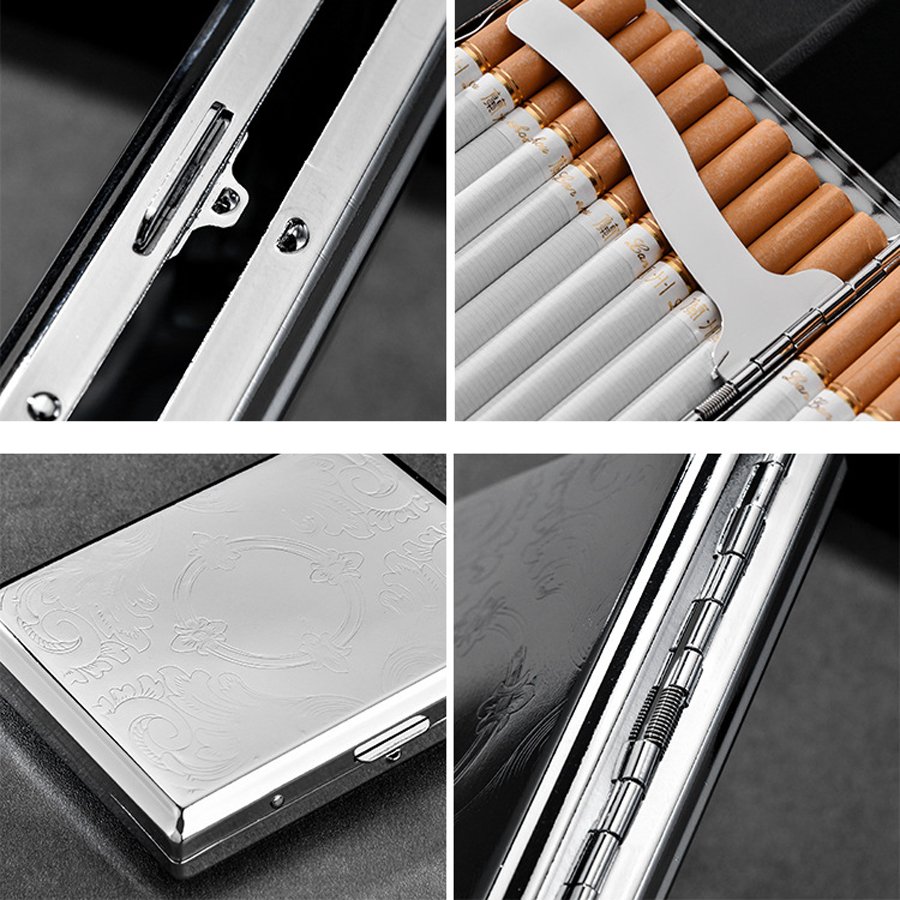 20-Cigarette （Freeform）Silver  - Smoking & Vaping Accessories のレビューと価格