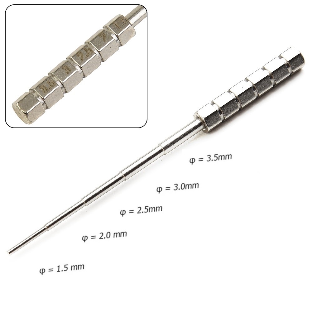 1pc 1.5/2/2.5/3/3.5mm Stainles - Coil Building Kit のレビューと価格