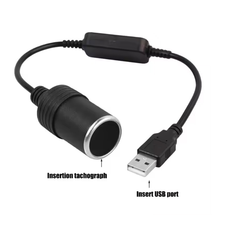 1pc 5V 2A USB To 12V Cigarette - Accessories For Vaping のレビューと価格