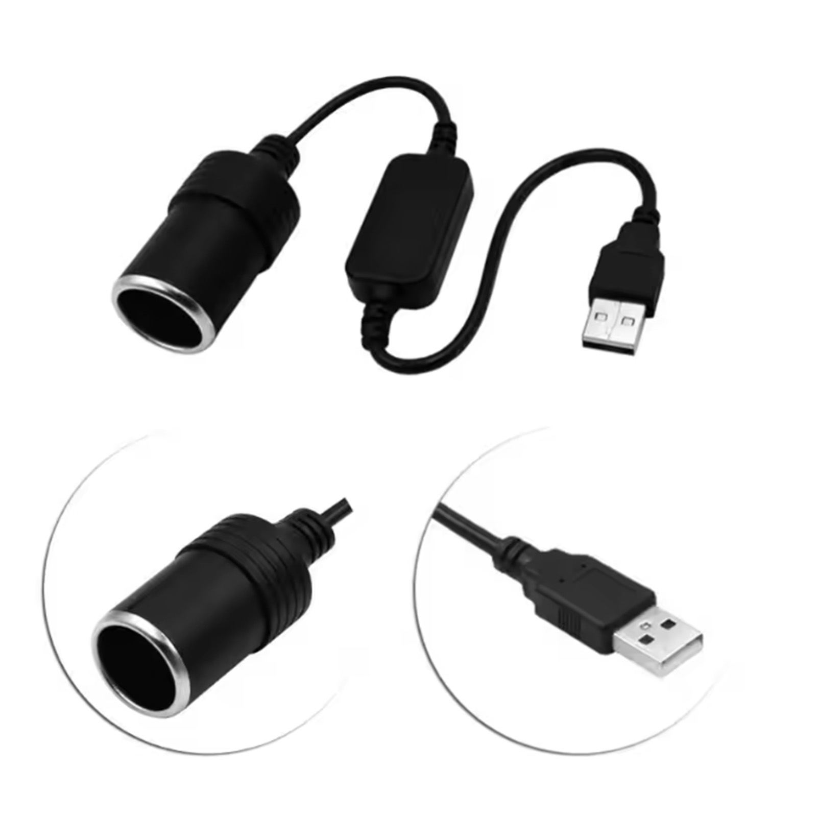 1pc 5V 2A USB To 12V Cigarette - Accessories For Vaping のレビューと価格