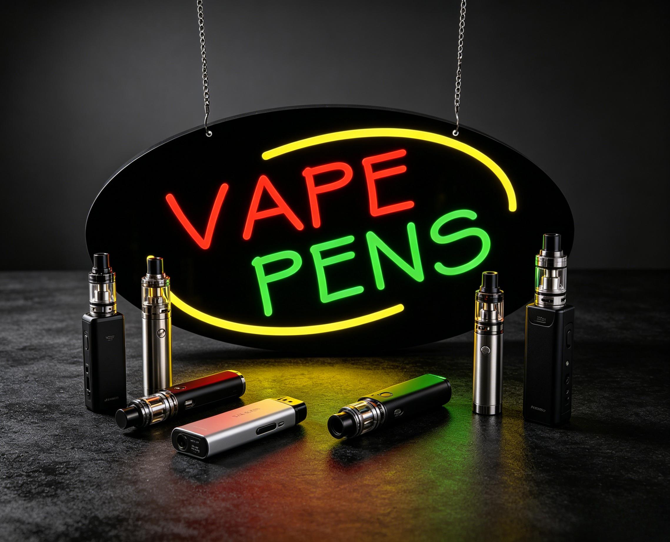 Vape Pens Neon Sign Dimmable L - Vaping Store のレビューと価格