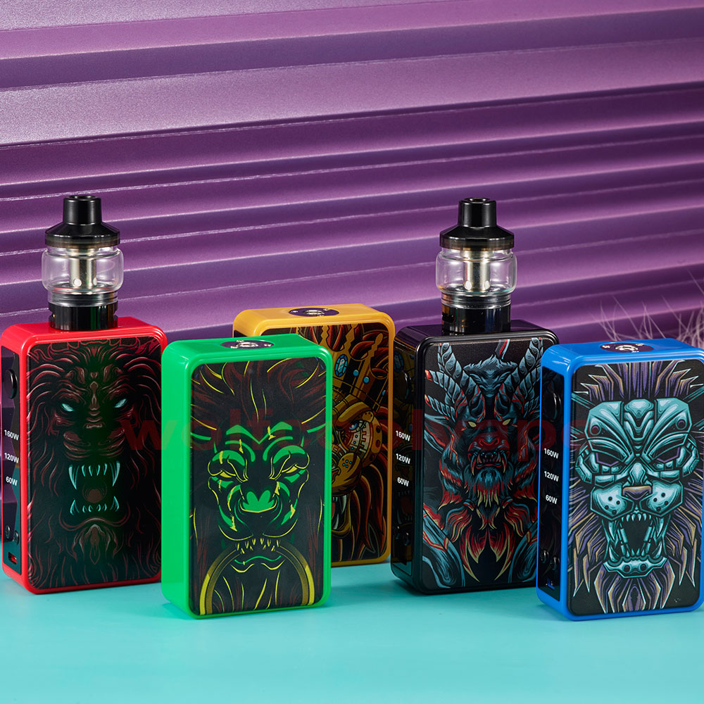 160W Box Mod Kit 60W/120W/160W - Accessories For Vaping のレビューと価格