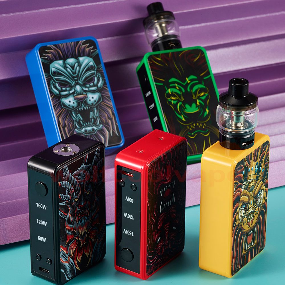 160W Box Mod Kit 60W/120W/160W - Accessories For Vaping のレビューと価格