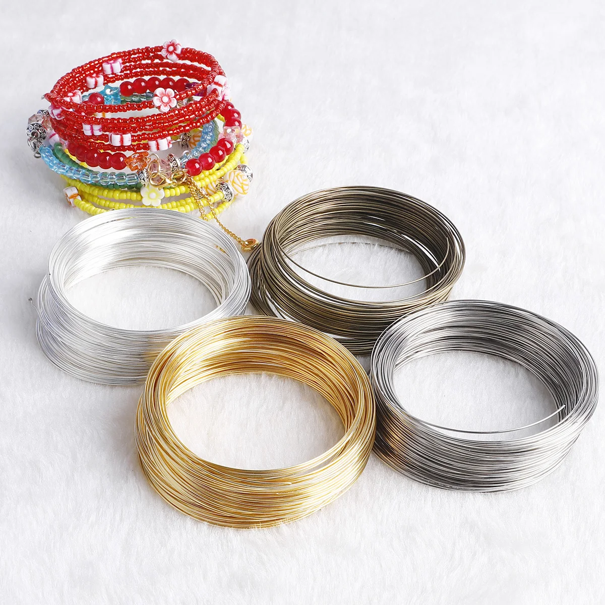 100Loops 0.6mm Memory Wire Bra - Coil Building Kit のレビューと価格