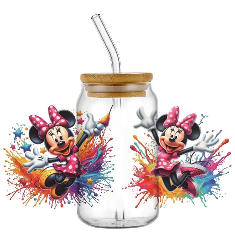 Mickey and Minnie UV DTF Cup W - Rdta Tank Glass のレビューと価格