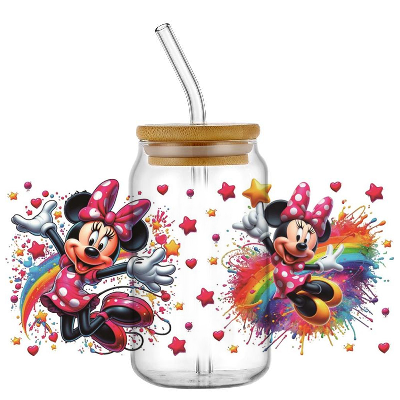 Mickey and Minnie UV DTF Cup W - Rdta Tank Glass のレビューと価格