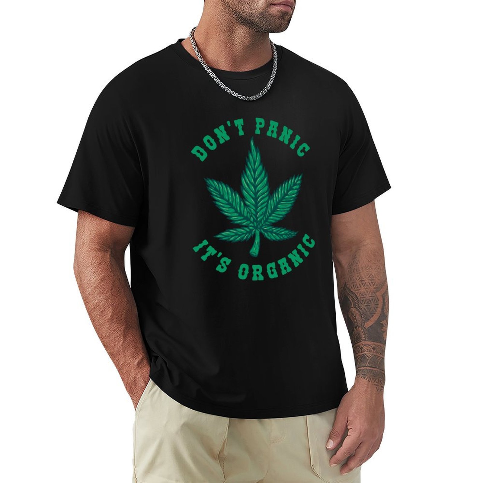 Dont panic its organic T-Shirt - Cotton Wick Organic のレビューと価格