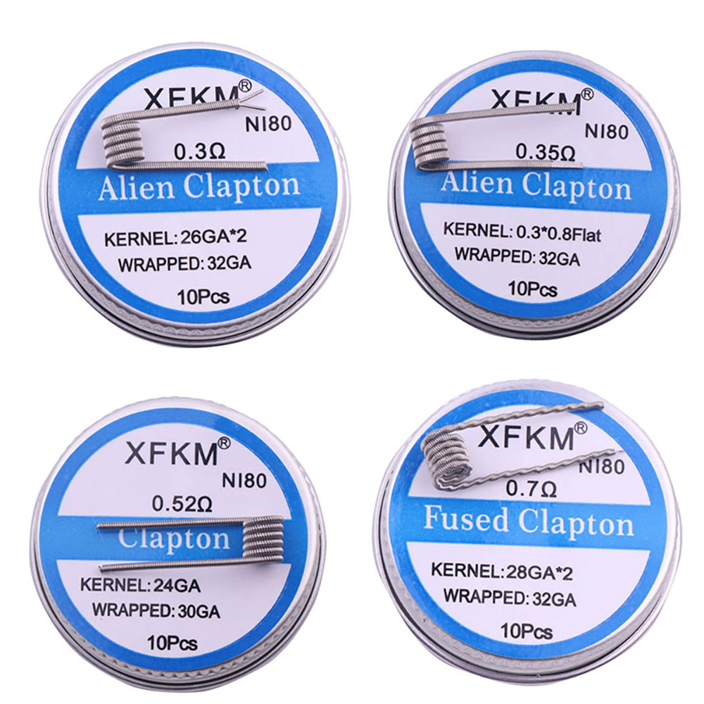 PreBuilt Inner Diameter 3mm Co - Clapton Wire Pre Built のレビューと価格