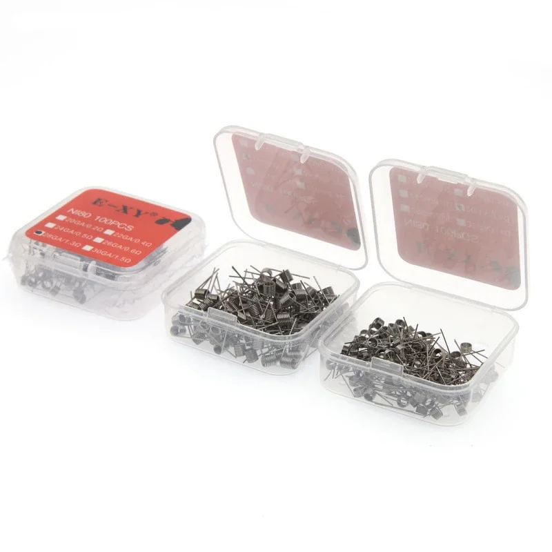 100PCS/BOX Prebuilt Coil Wire  - Coil Building Kit のレビューと価格