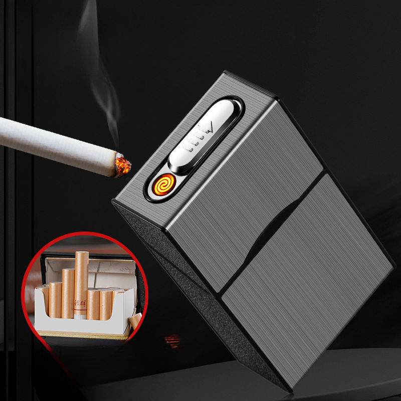 2 In 1 20 Cigarette Case Light - Accessories Experts Vape のレビューと価格