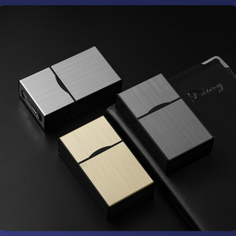 2 In 1 20 Cigarette Case Light - Accessories Experts Vape のレビューと価格