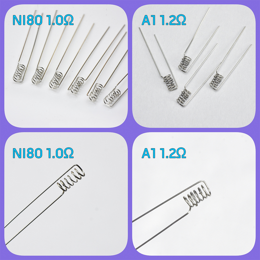 50/100pcs Resistance A1 1.2ohm - Coil Building Kit のレビューと価格