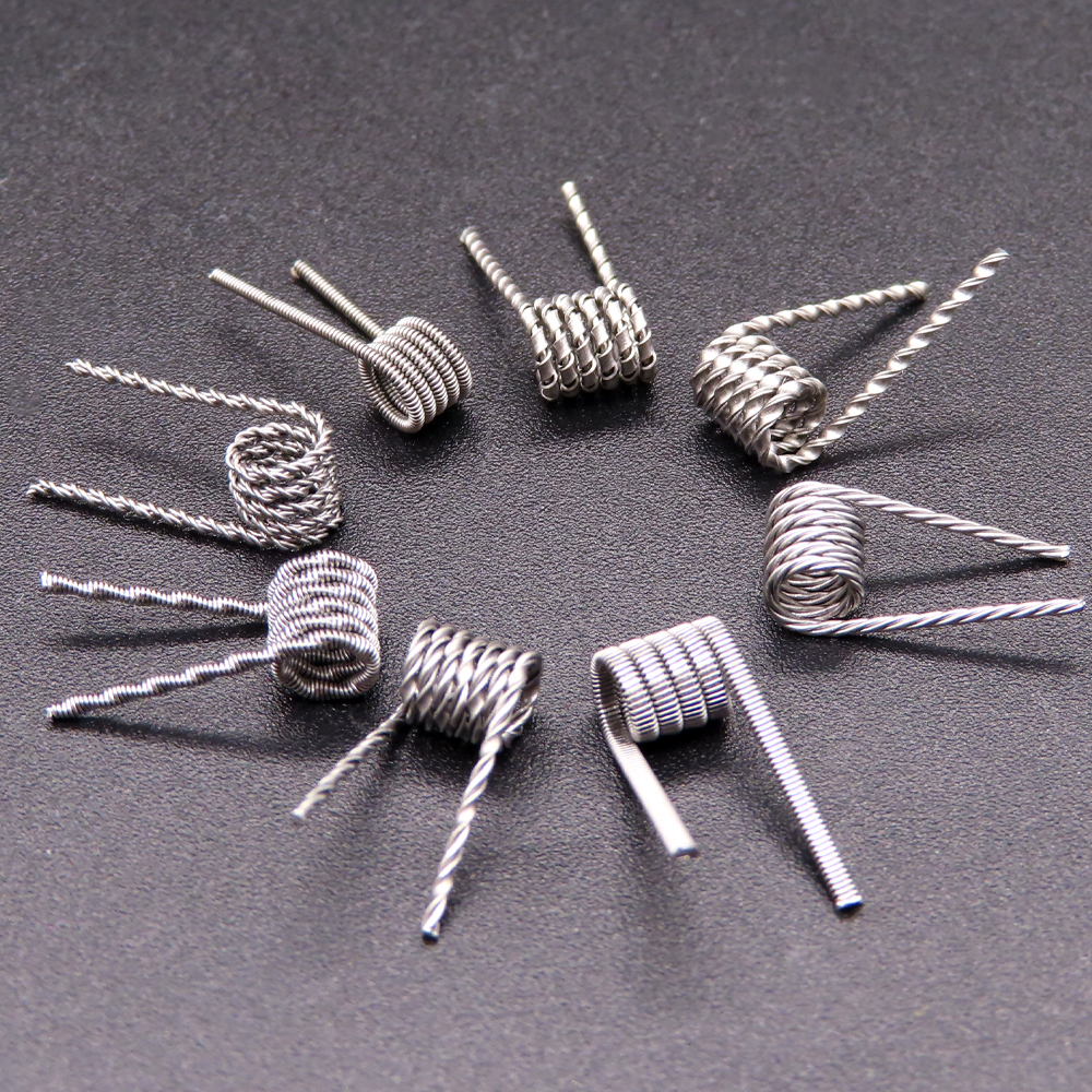 48pcs/set Premade Coils RTA RD - Clapton Wire Pre Built のレビューと価格
