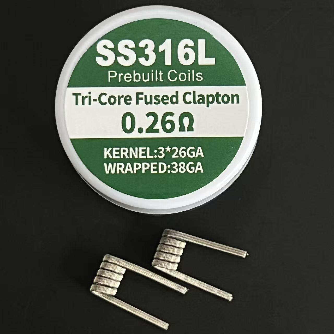 16Types Prebuilt Coil for Zeus - Clapton Wire Pre Built のレビューと価格