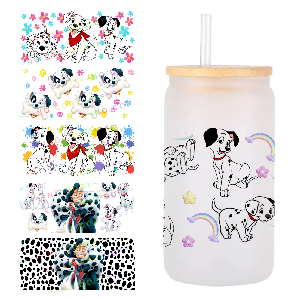 Disney 101 Dalmatians 3D UV DT - Rdta Tank Glass のレビューと価格