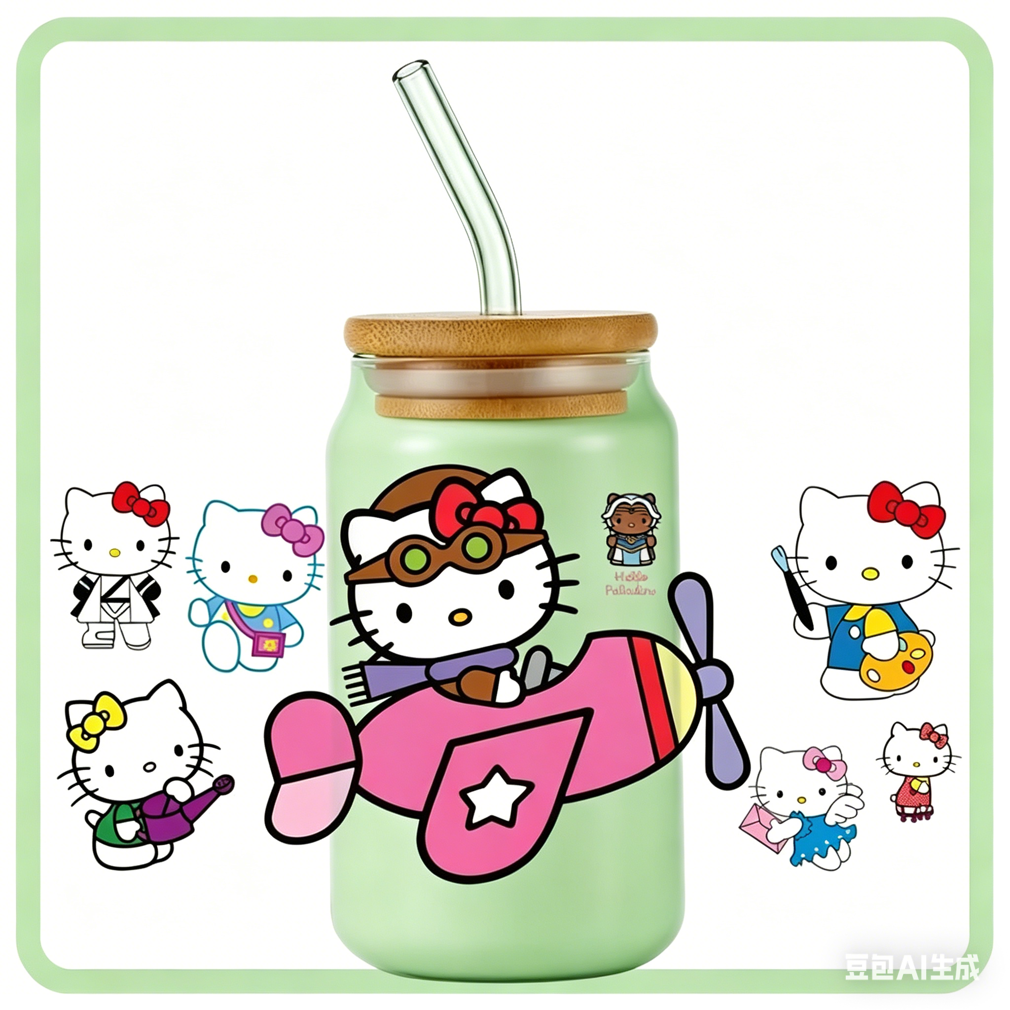 popular Kitty design 16oz 3D u - Rdta Tank Glass のレビューと価格