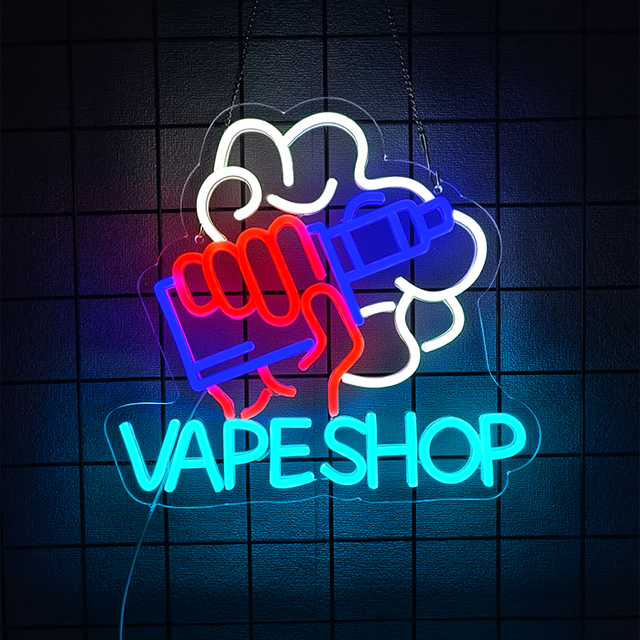 Smoke Series Neon Sign For Wal - Vaping Store のレビューと価格
