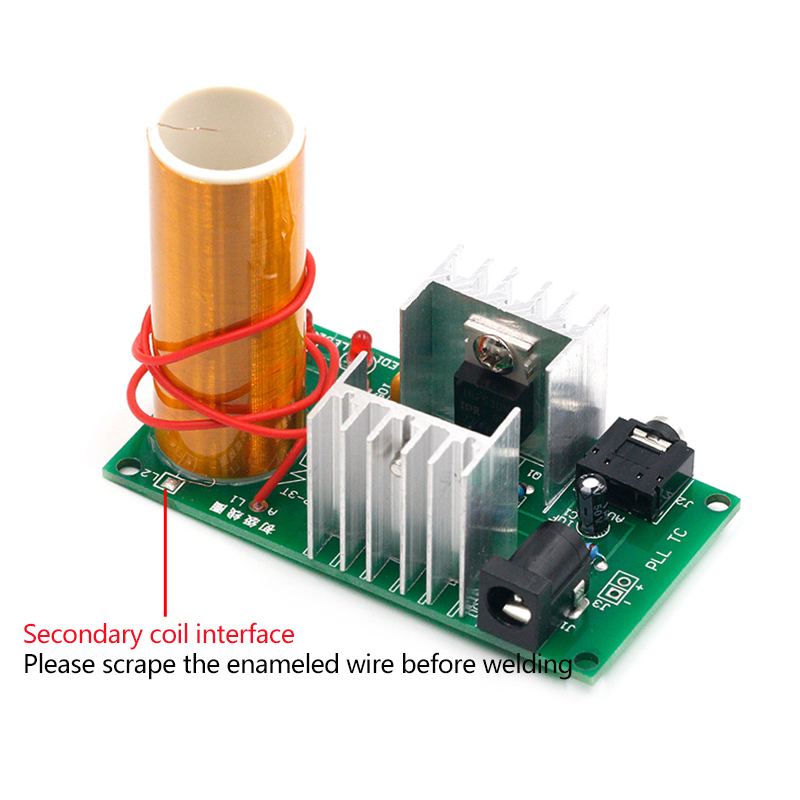 Mini Tesla Coil DIY Electronic - Coil Building Kit のレビューと価格