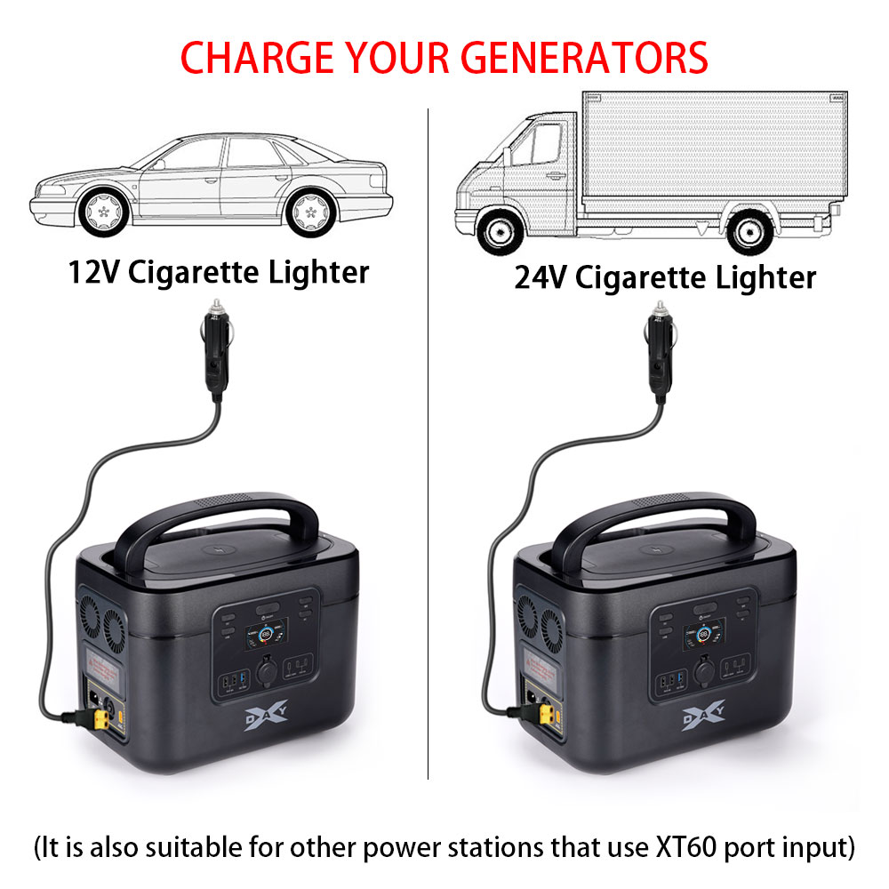 XT60 16AWG Plug Car Cigarette  - Accessories Experts Vape のレビューと価格