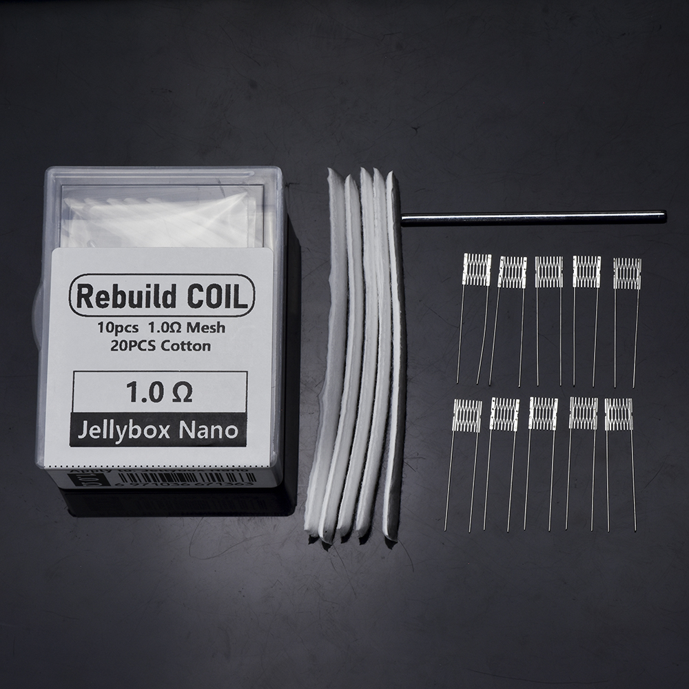 1Set Jellybox Nano Rebuild Kit - Coil Building Kit のレビューと価格
